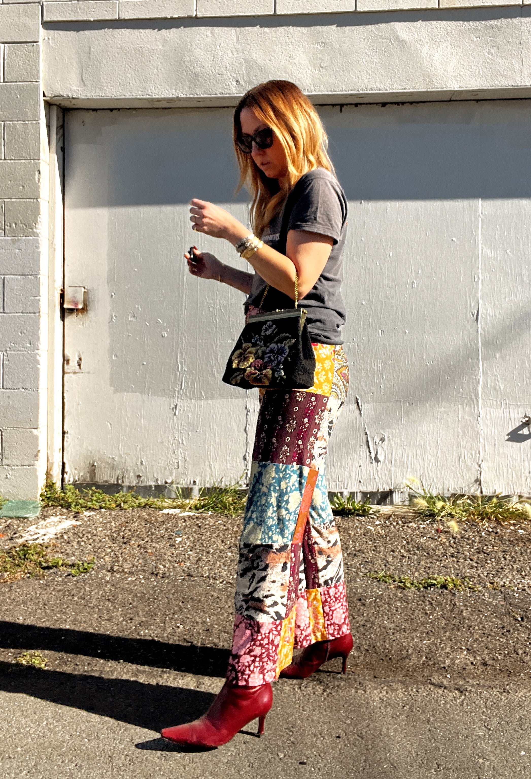 the patchwork ruby pants